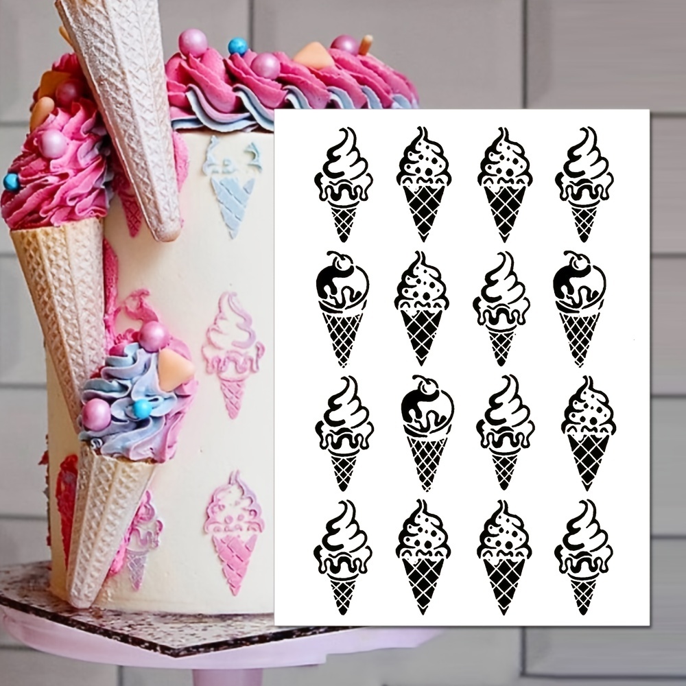 Sweet Art Creations / Cake Stencil- Camille