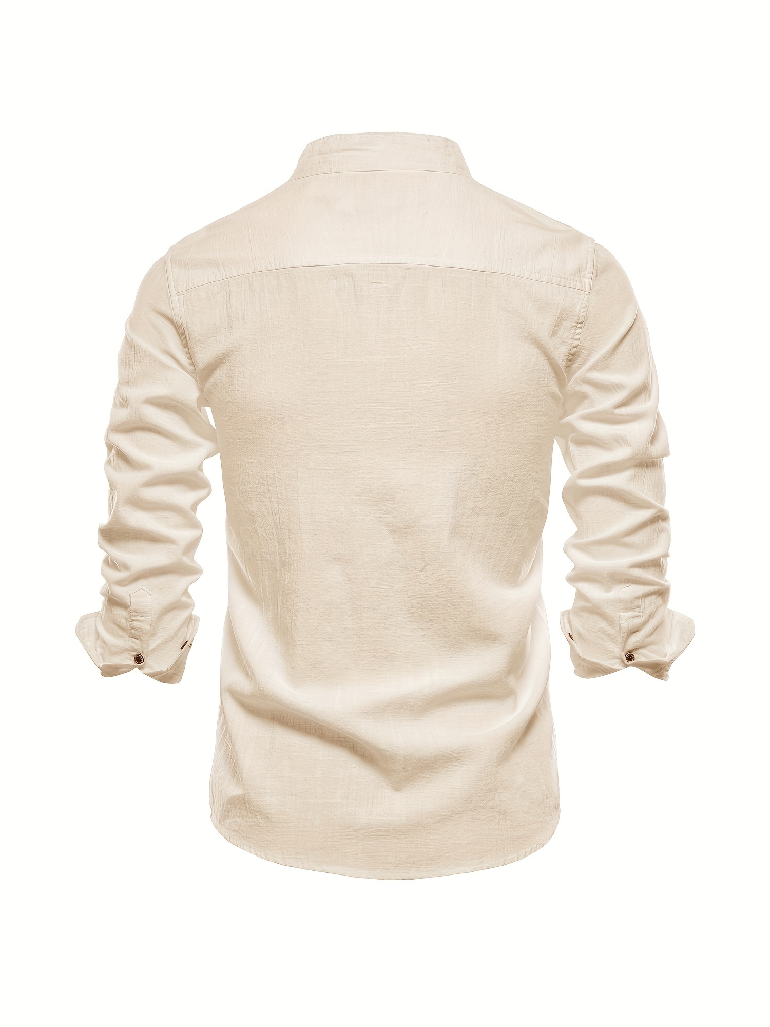 Men's Cotton Long Sleeve Shirts Men's Clothes - Temu