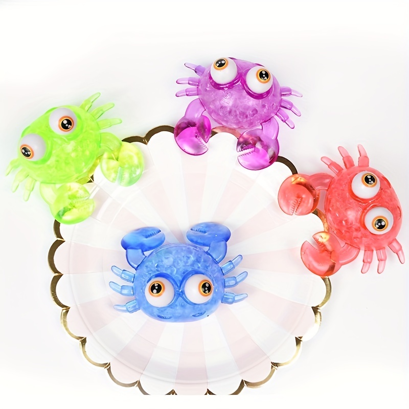Stress Balls Fidget Crab Toy Water Beads Sensory Ball - Temu