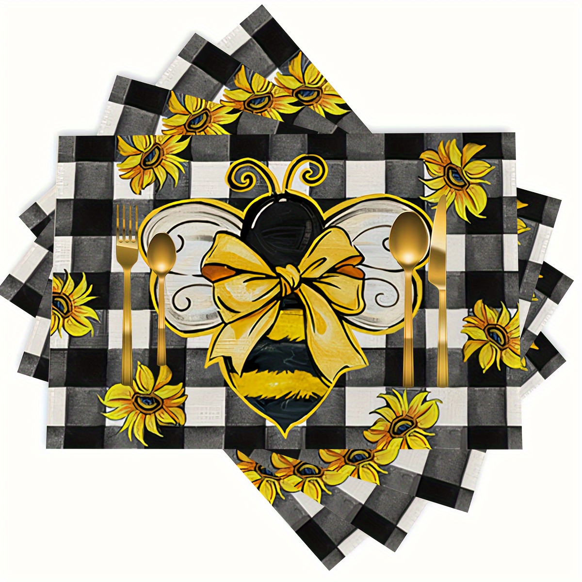 Pequeñas abejas artesanales, 50 piezas pequeñas de resina plástica para  adornos y decoración de mesa de fiesta de cumpleaños con temática de abejas