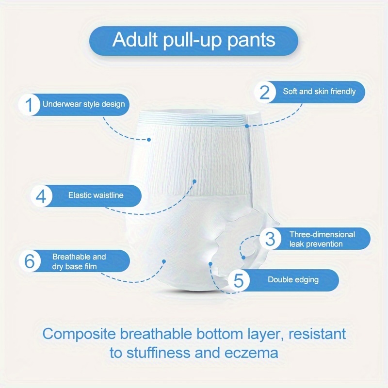 Diaper Pant Xl Size Adult Pull Pants Elderly People Wet - Temu Canada