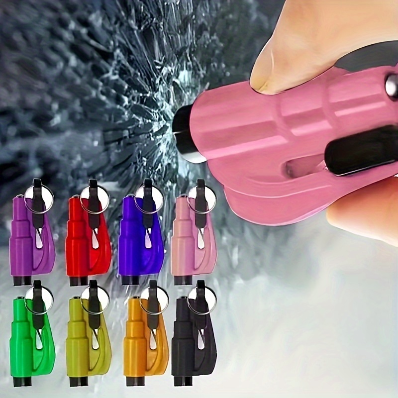 1 Car Emergency Safety Escape Hammer Seatbelt Cutter Glass - Temu