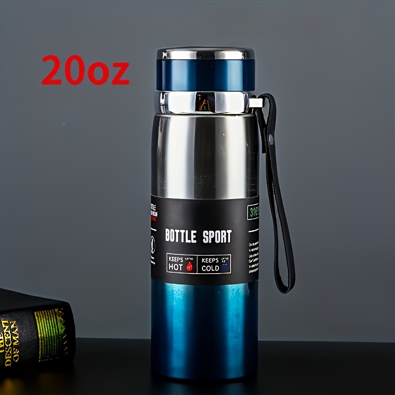 1000ML Thermos Water Bottle Tea Filter Vacuum Cup With Lid 316