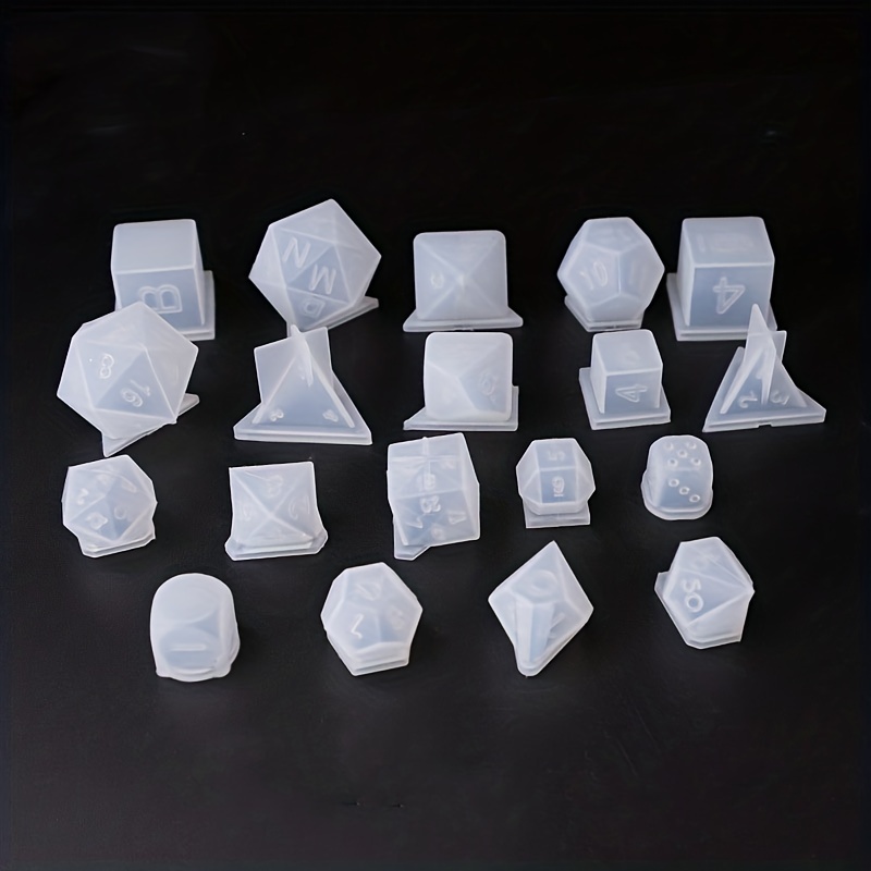 LET'S RESIN Epoxy Resin Molds Resin Casting Molds Silicone Square