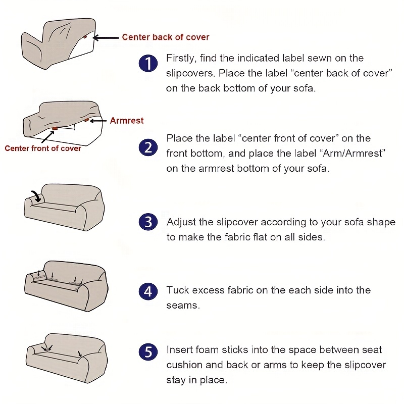 How to - How to Keep Slip Covers in Place