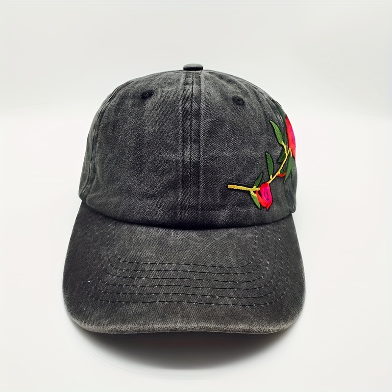 Vintage Patched Embroidered Baseball Cap for Men Women