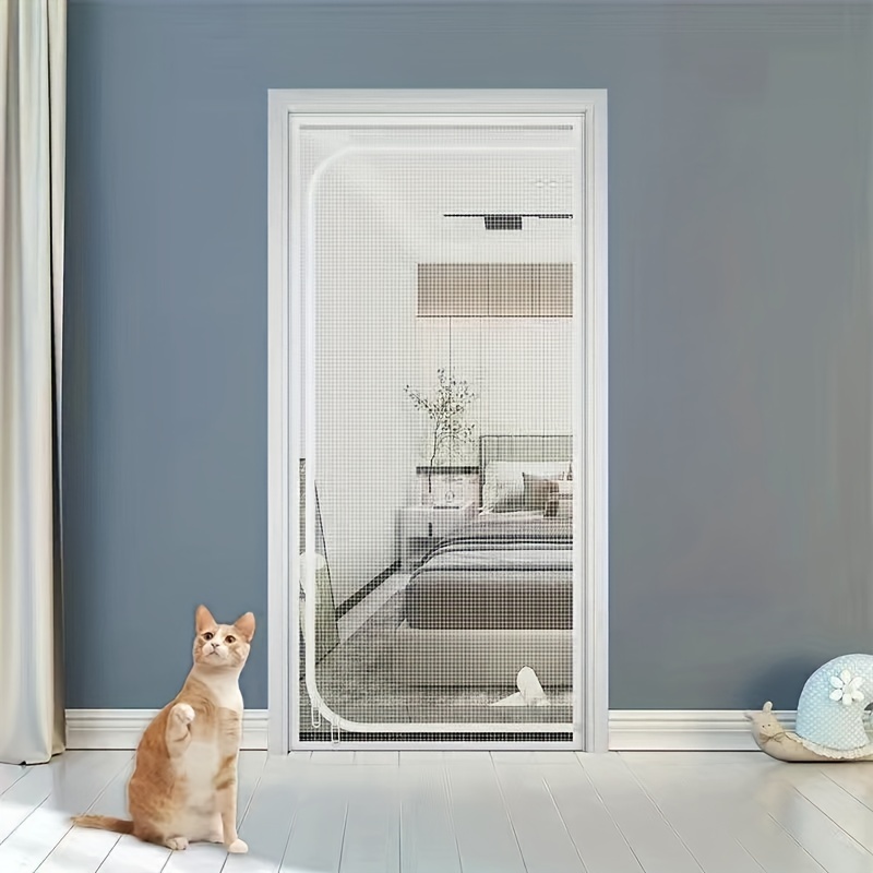 Screen door to keep 2024 cats out of bedroom