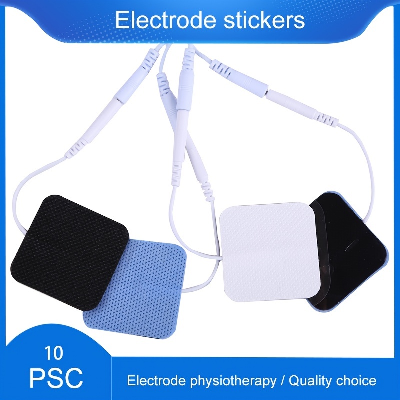 5 * 5 CM 20 Piezas Adhesivos Electrodos Fisioterapia Tejido