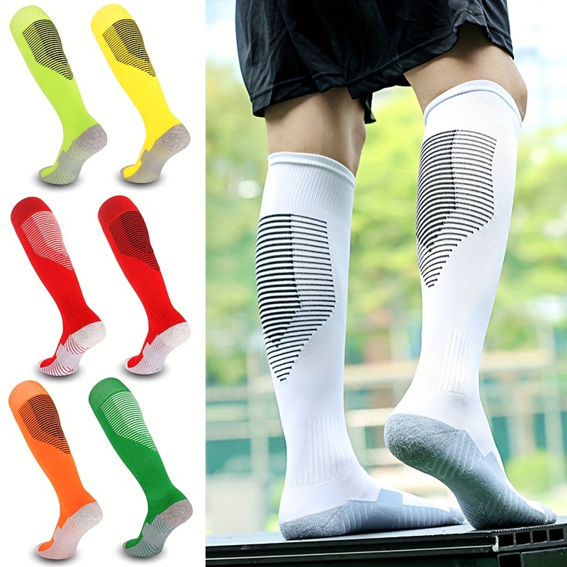 Unisex Non slip Silicone Bottom Athletic Socks Football - Temu Canada
