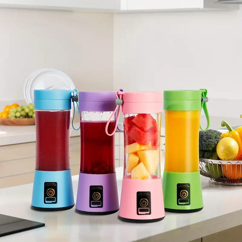 Fruit And Vegetable Juicer Home Small Charging Portable Juicer Student  Juicer Magic Juicer (with Safety Lock) - Temu Philippines