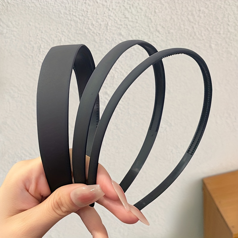 Basic Black Rubber Band Set