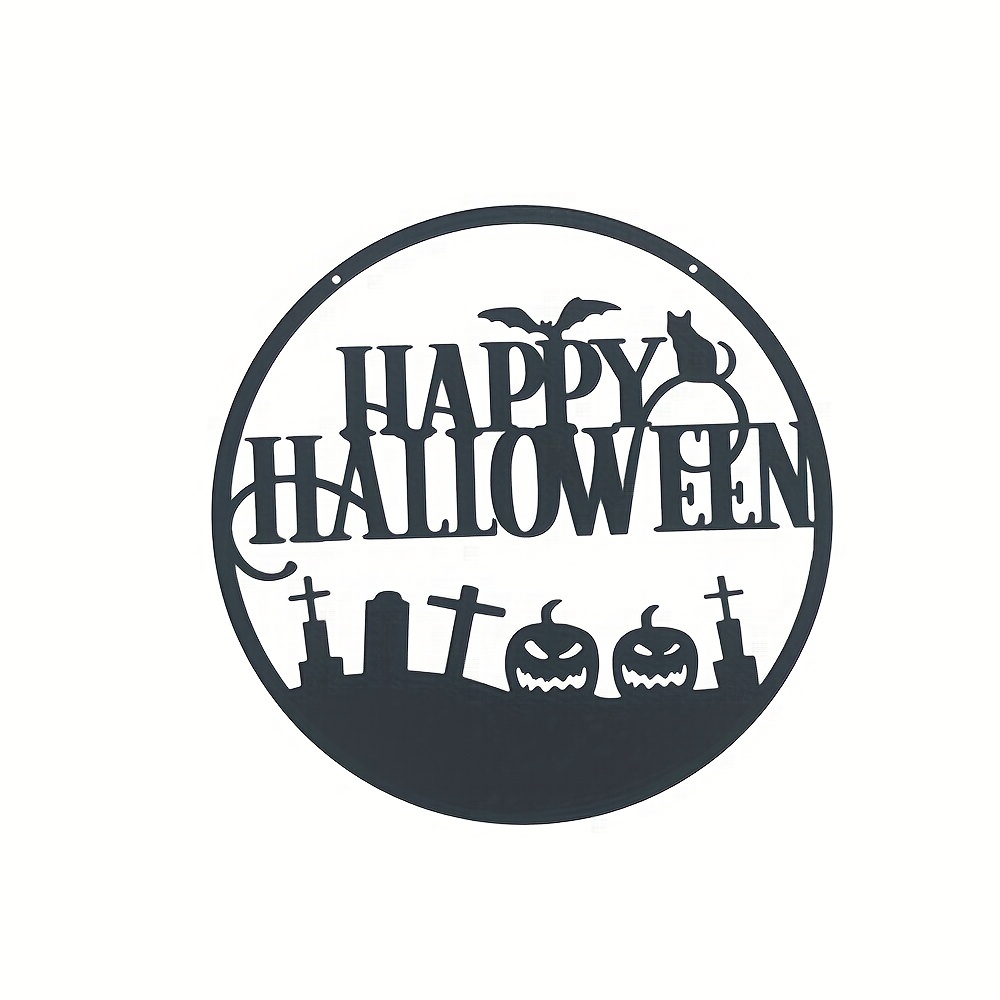 Iron Halloween Window Stickers Display Happy Halloween Iron Decorations,  Room Decoration, Aesthetic Room Decor, Bedroom Decor, Home Decoration, House  Decor, Cute Aesthetic Stuff, Cool Gadgets, Unusual Items - Temu Australia