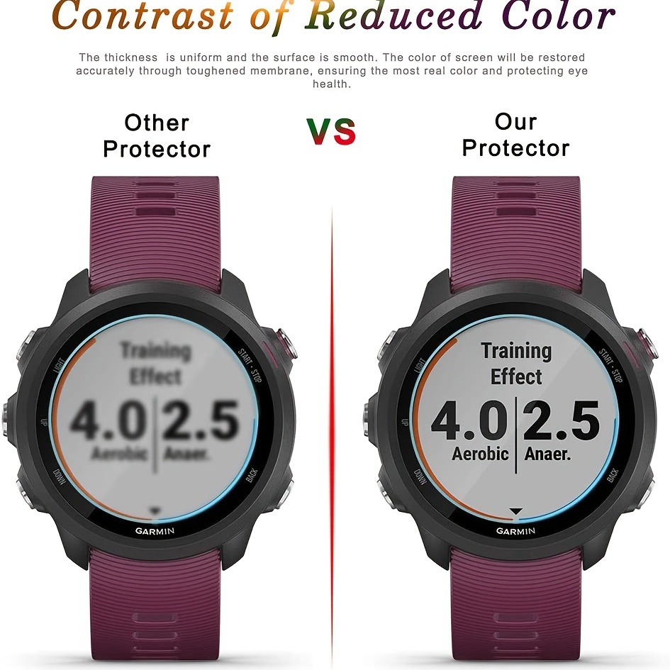 Garmin forerunner 245 discount screen