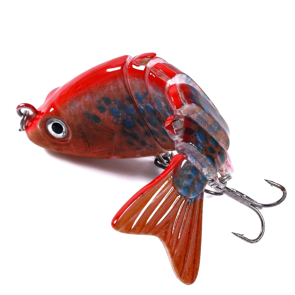 6 segment Lifelike Fishing Hard Lure Crankbait 3d Eyes 2 - Temu