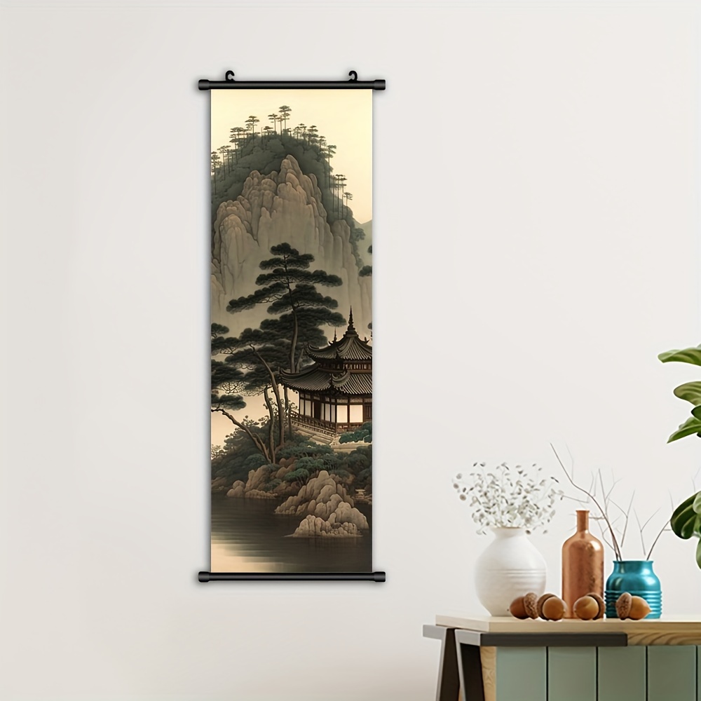 Quadro Paesaggio ❤️ giardino giapponese stampa su tela psgo913