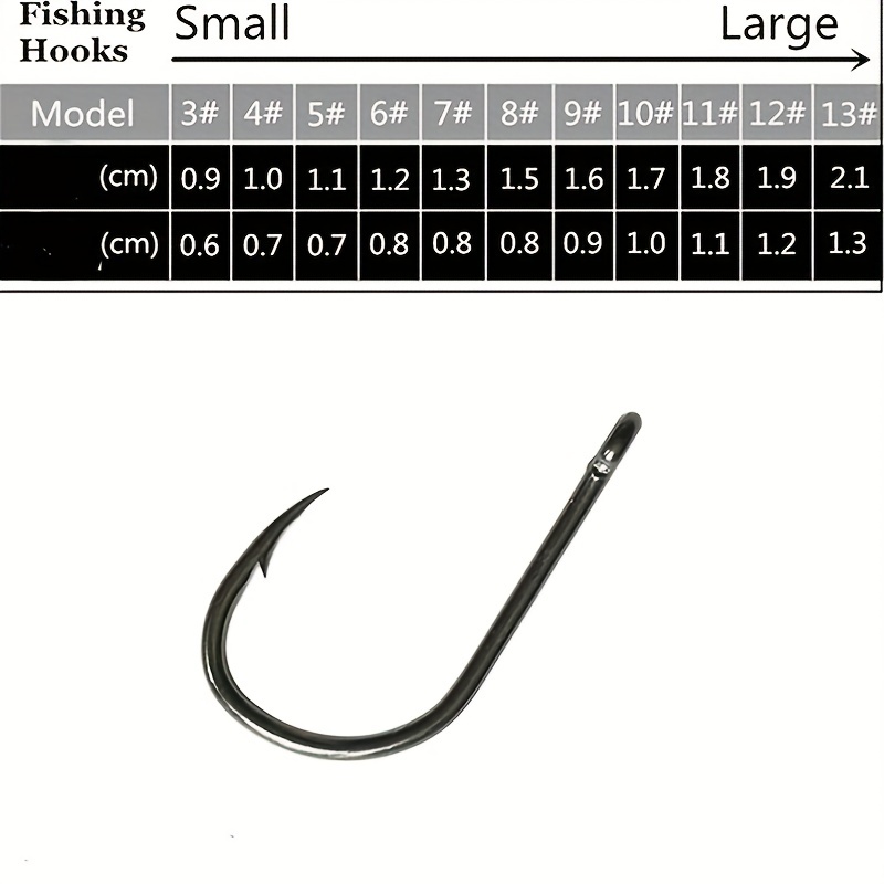Durable Stainless Steel Fishing Hooks Barbs Secure Catching - Temu