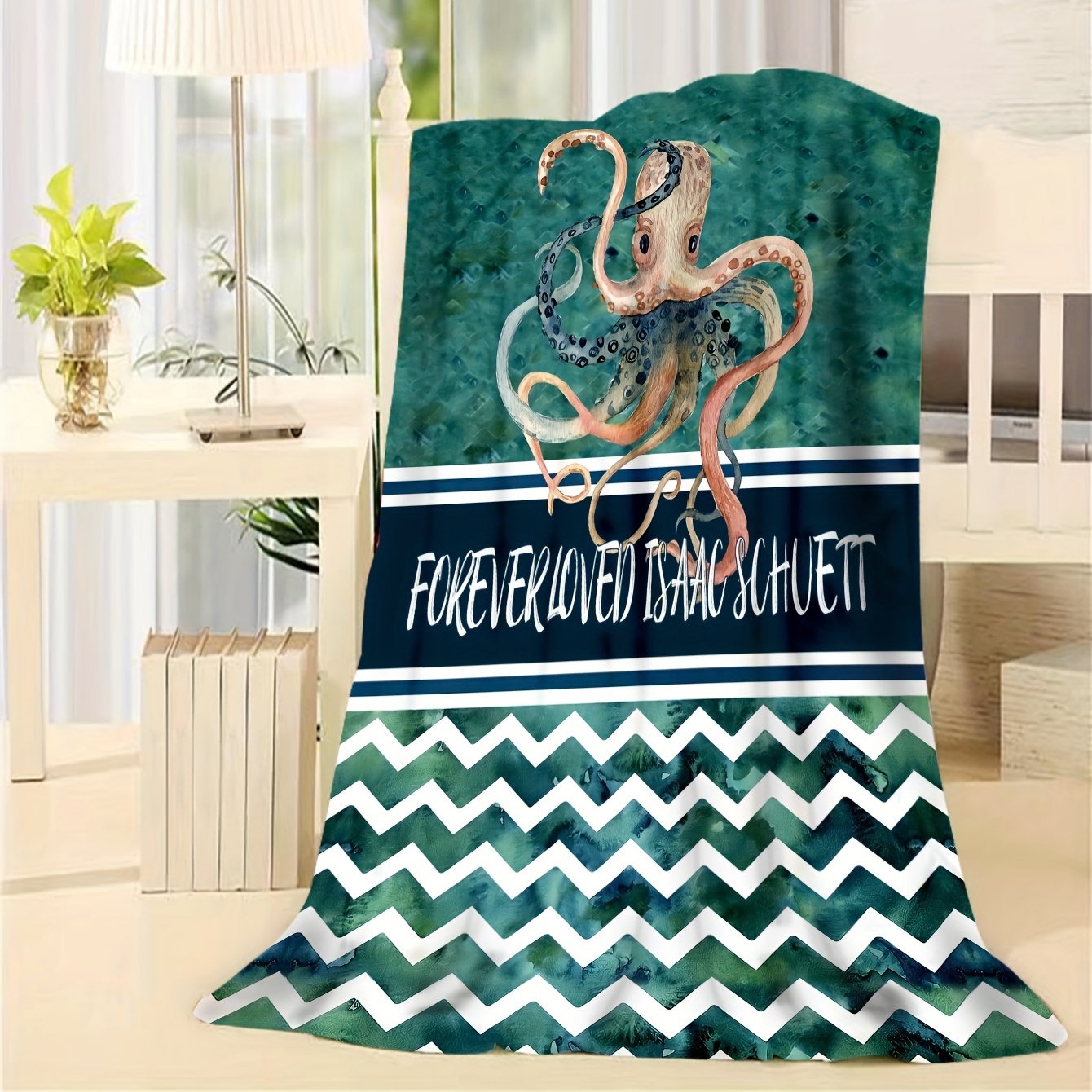 Abyss Twisted Tentacle World Pattern Blanket Soft Warm Throw