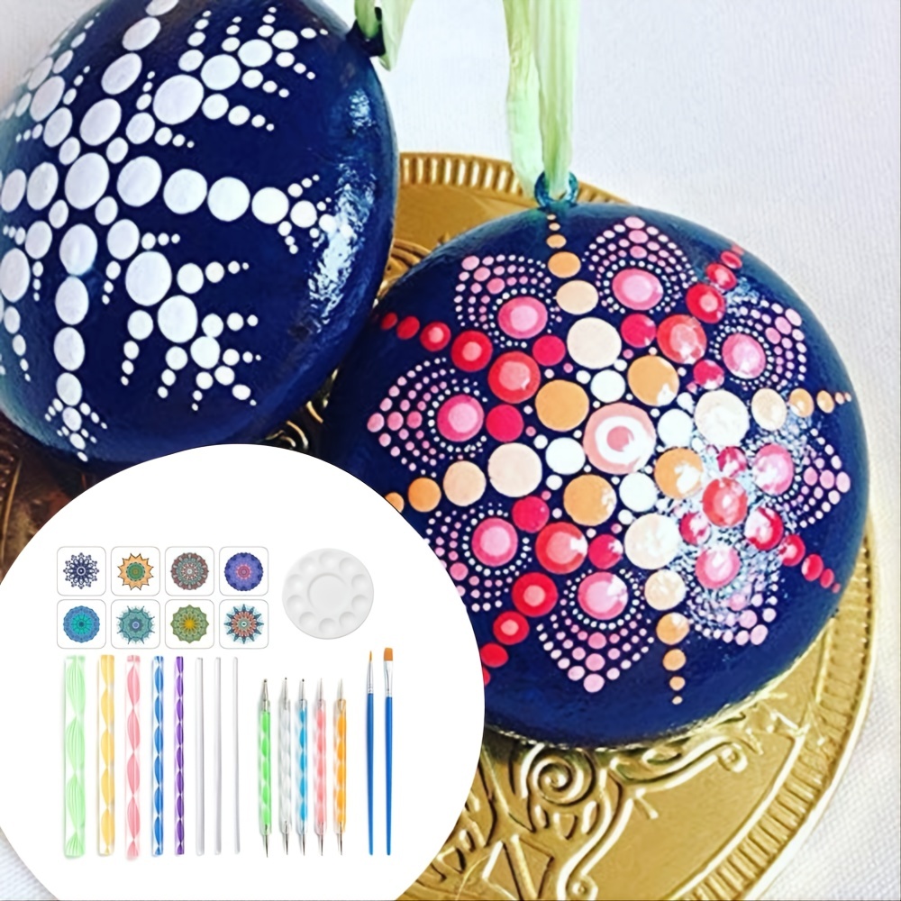 Kitcheniva Acrylic Rods Mandala Dotting Tools For Painting Pottery