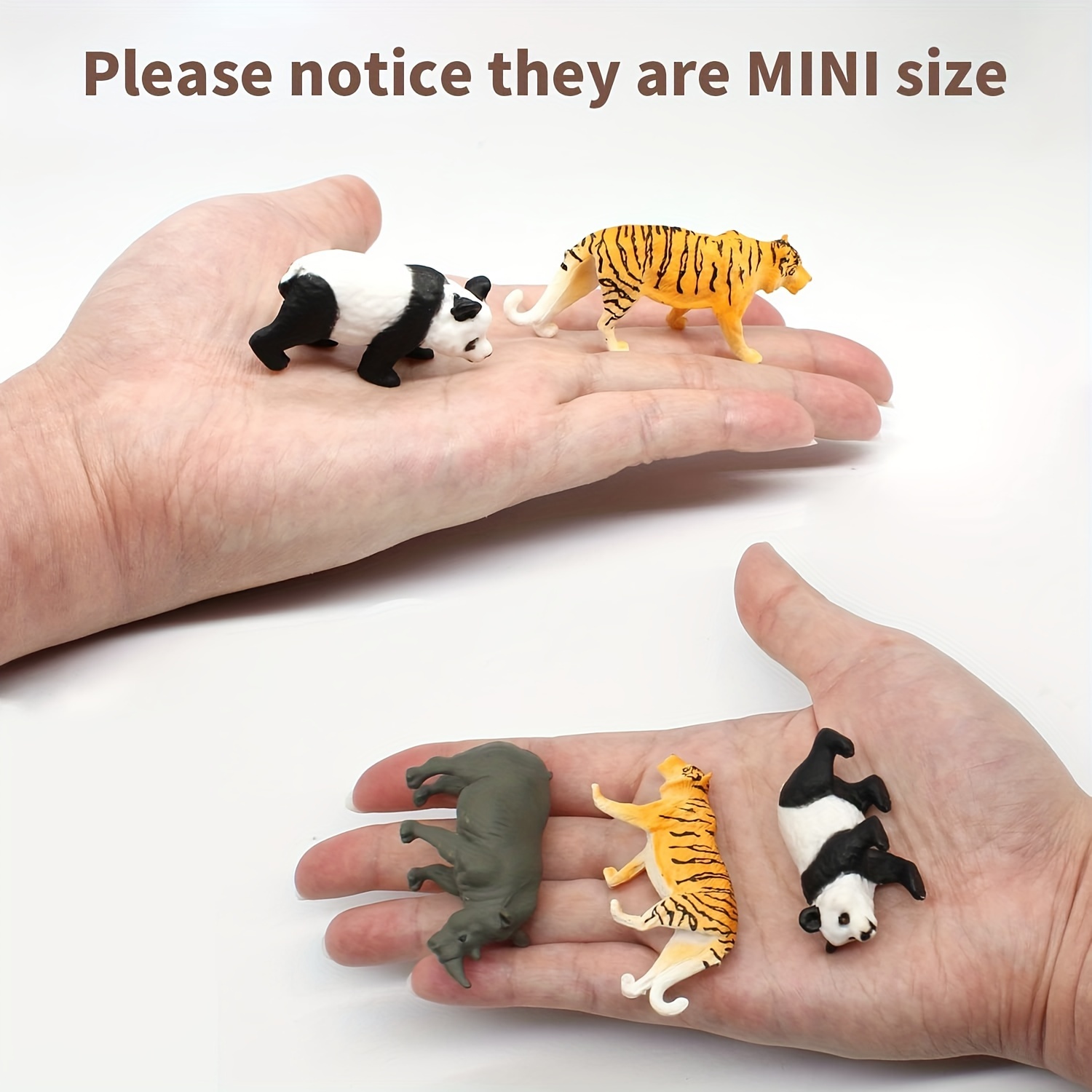 Mini figurines animaux de la ferme