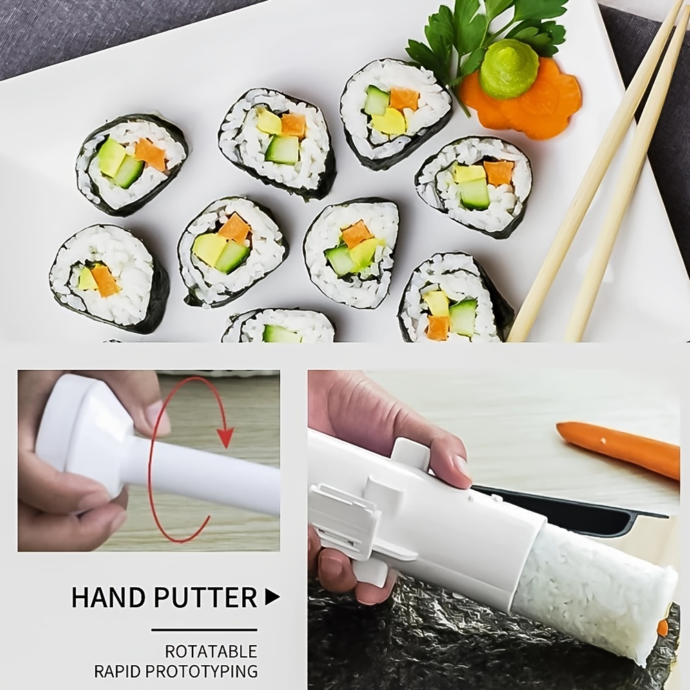 Sushi Maker Machine - Sushi Bazooka - DIY Sushi Roller Machine - Sushi  Roller Mold - Sushi Making Kit for Easy & Efficient Sushi Rolling