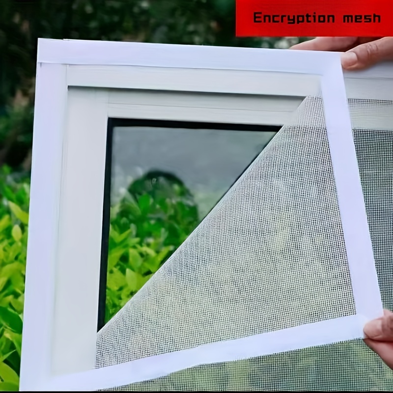 1 Set Anti-Mücken-Fenstergitter, Selbstklebendes Fenstergitter
