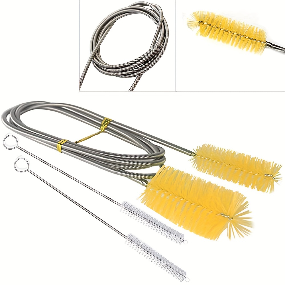 3pcs Flexible Pipe Brush Pipe Cleaning Brush Pipe Cleaner