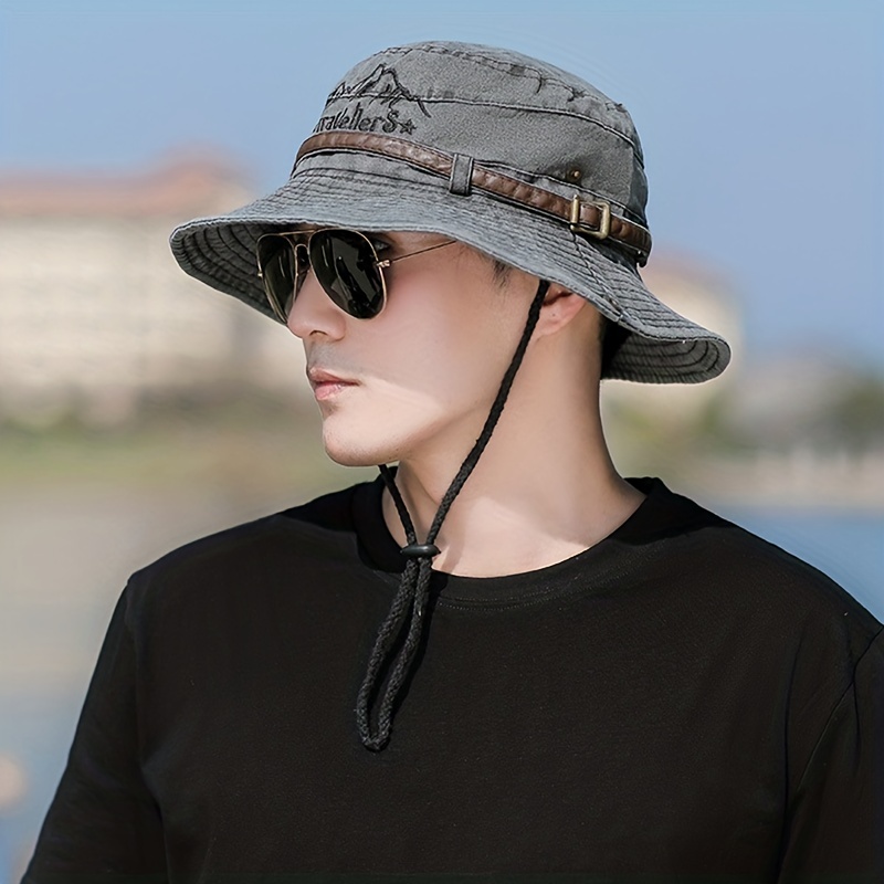 Sun Hats For Men Wide Brim Hat Women Beach Fishing Outdoor Summer