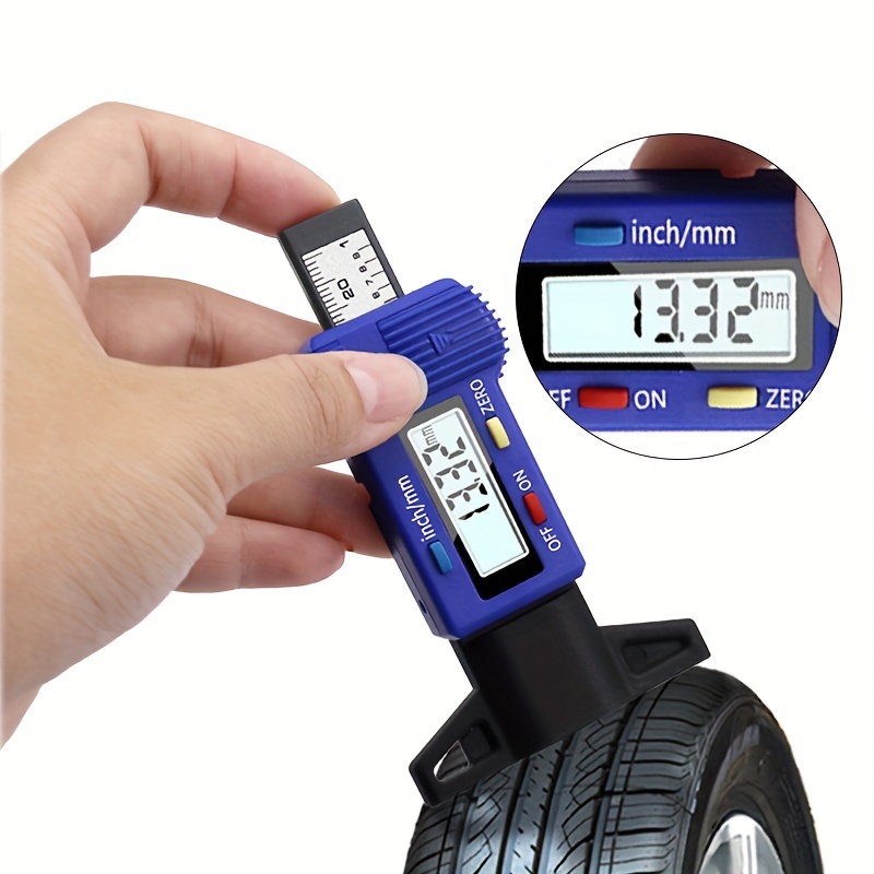 1pc Portable Tire Air Pressure Test Gauge Pen Vehicle Car