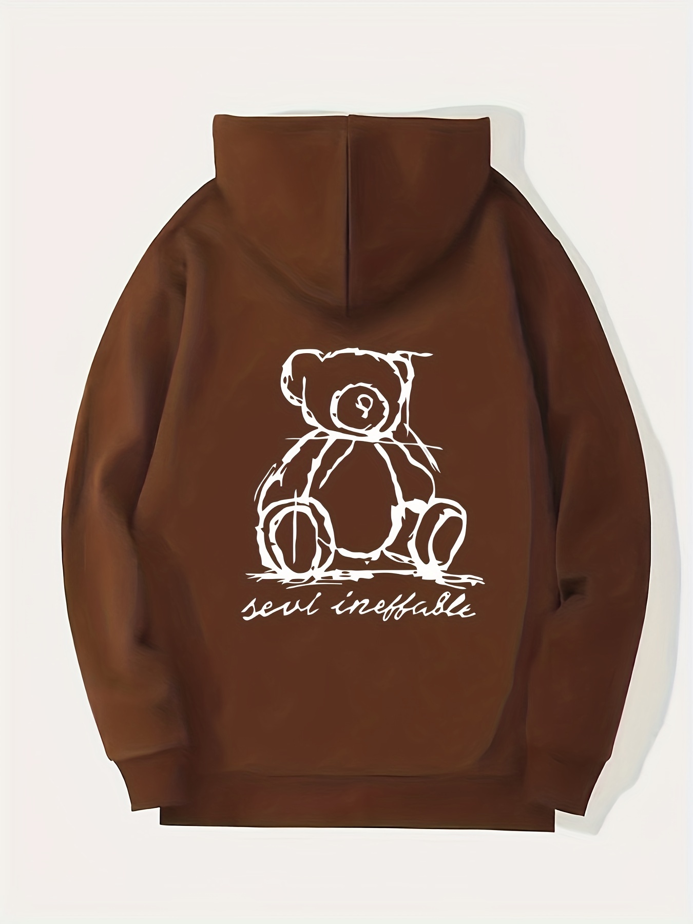 Bear head online hoodie