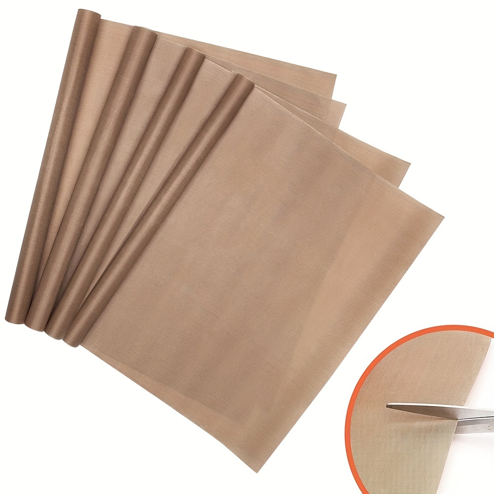 3 Pack PTFE Teflon Sheet for Heat Press Transfer Sheet Non Stick 16 x 20  Heat Transfer Paper Reusable Heat Resistant Craft Mat