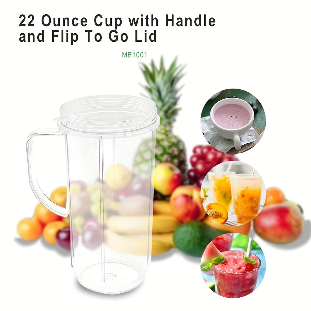 1pc 22 Oz Tall Cup With Flip Top To Go Lid Replacement Part For
