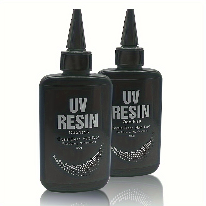 Odourless UV LED Resin (200g), UV Resin Hard, Resin Jewelry