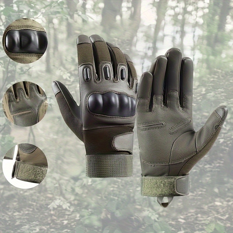 Military Tactical Gloves Full Finger Anti Slip Wear - Temu