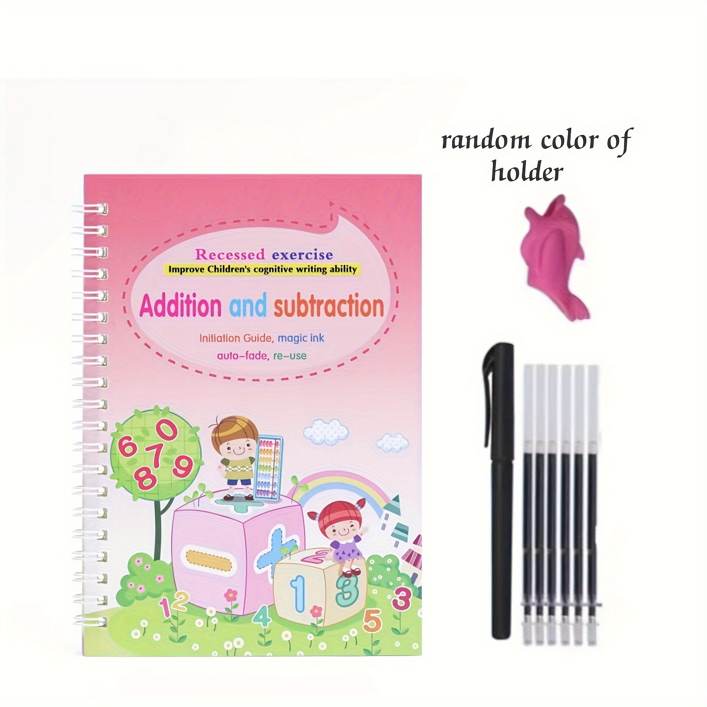 Magic Practice Copybook Handwriting Reusable Magical Ink - Temu