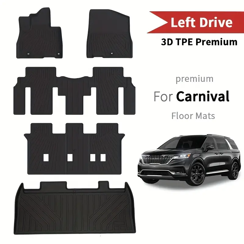 For For Carnival 8 seater 2022 2024 3d Tpe Premium All - Temu