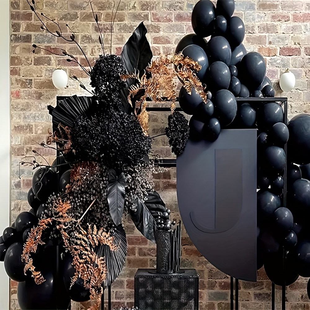 

50pcs, Black Latex Balloons, Wedding Decor, Birthday Party Decor, Anniversary Decor, Graduation Decor, Holiday Decor, Celebration Decor, Indoor Outdoor Decor, Home Decor, Room Decor