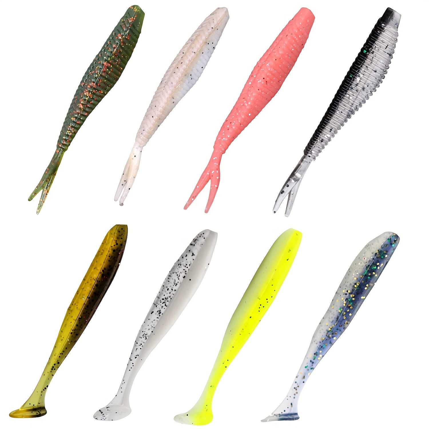 Soft Fishing Lures Soft Fishing Lures For Bass Soft Paddle - Temu New  Zealand