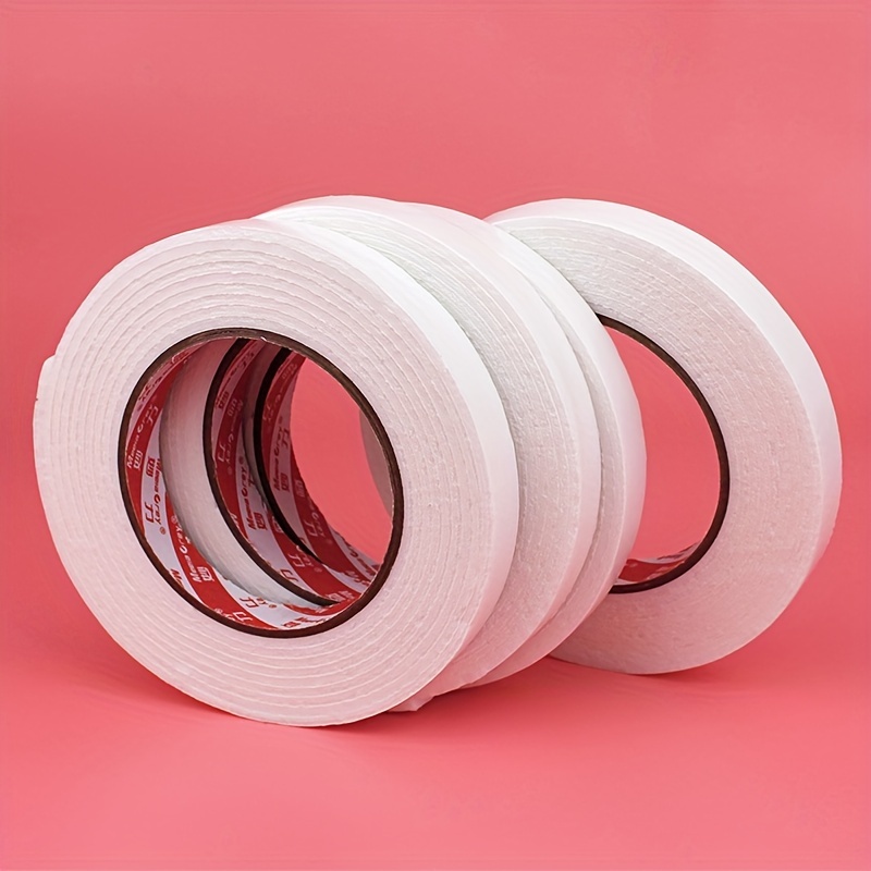 White Sponge Double-sided Adhesive Thick Foam Tape Strong High