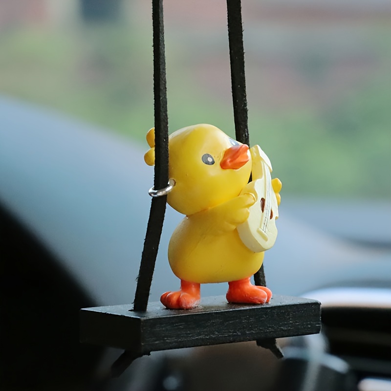 Kleine Gelbe Ente Kfz Innenraum Auto Anhänger Auto Anhänger - Temu