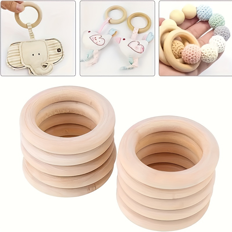 Wooden Rings 7cm, Natural Smooth Wood Circles for Macrame Craft DIY, Baby  Teething Ring, Pendant at Rs 3.5/piece, लकड़ी की अंगूठी in Jaipur