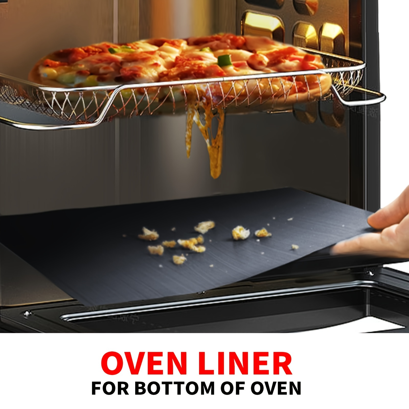 Silicone Baking Mat Fibreglass Non-Stick Reusable Oven Sheet Liner