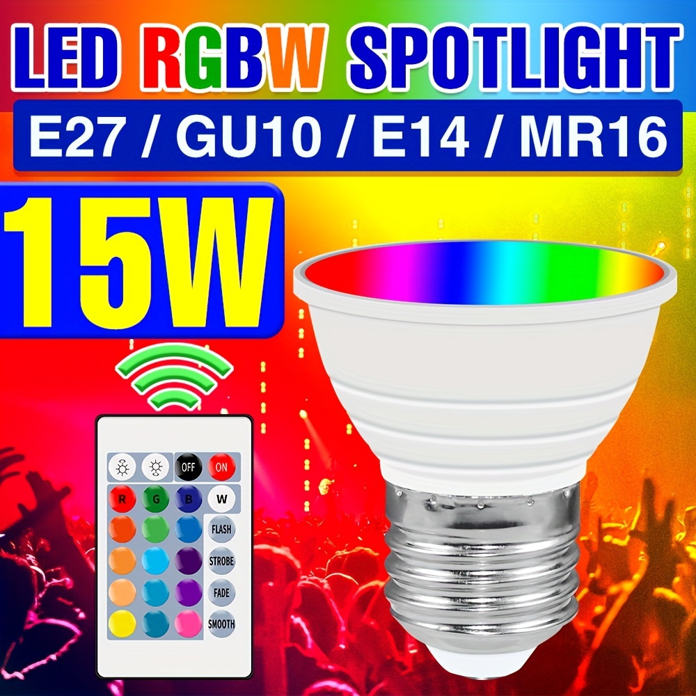 Spot LED RGB - 3 Watt - E27