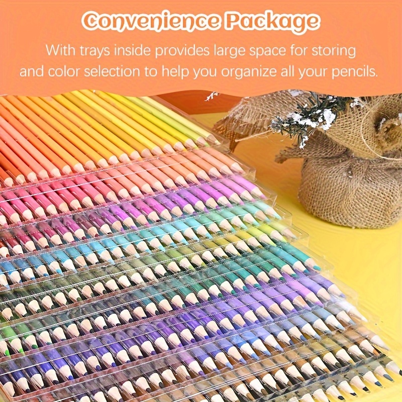 520 Colorful Pencils Packaged In A Drawer style Paper Box - Temu