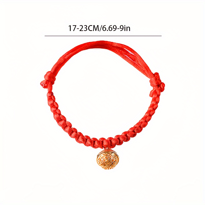 Pet Collar, Cat and Dog Collar, Chinese Style New Year and New Year's Eve  Red Rope Necklace Handmade