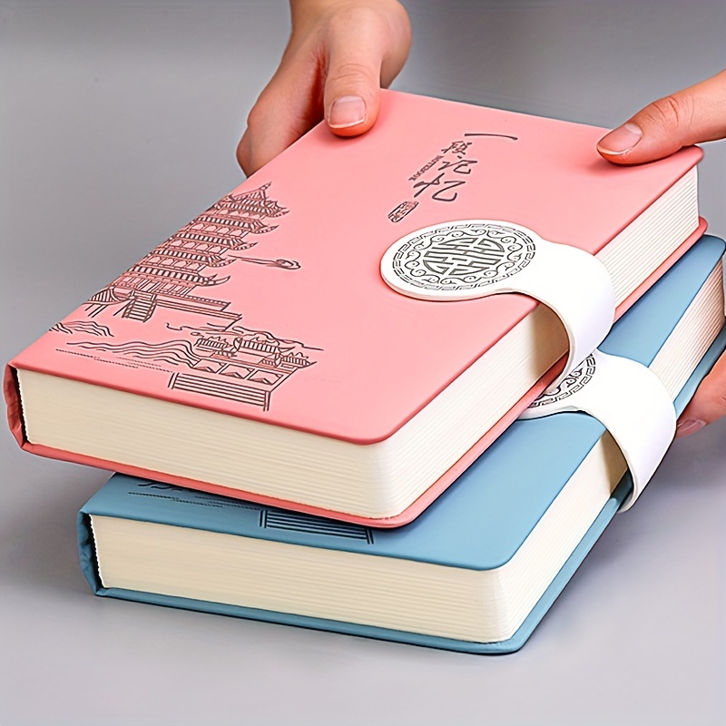 360 Pages Soft Leather A5 Anime Notebook Gift For Friends - Temu