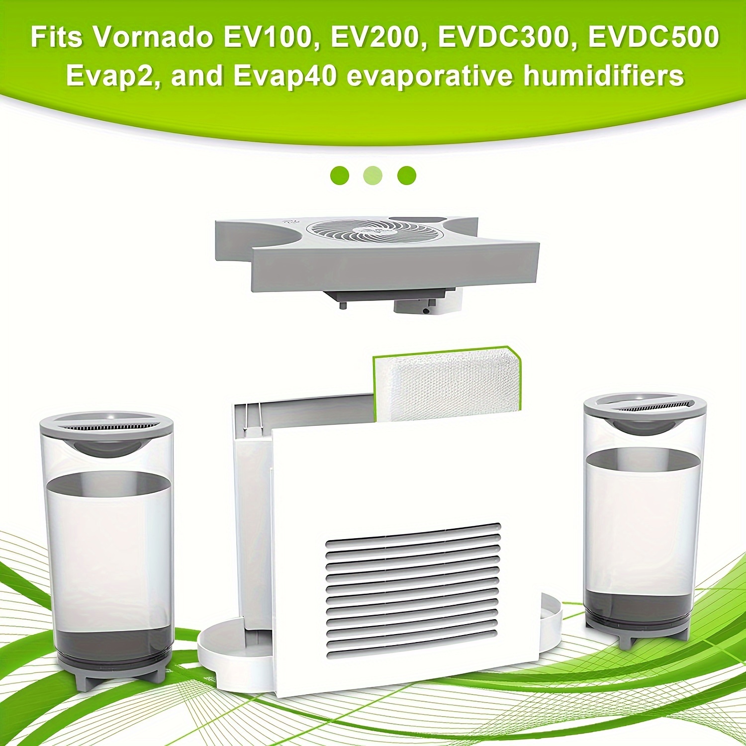 Vornado evap3 on sale humidifier filters