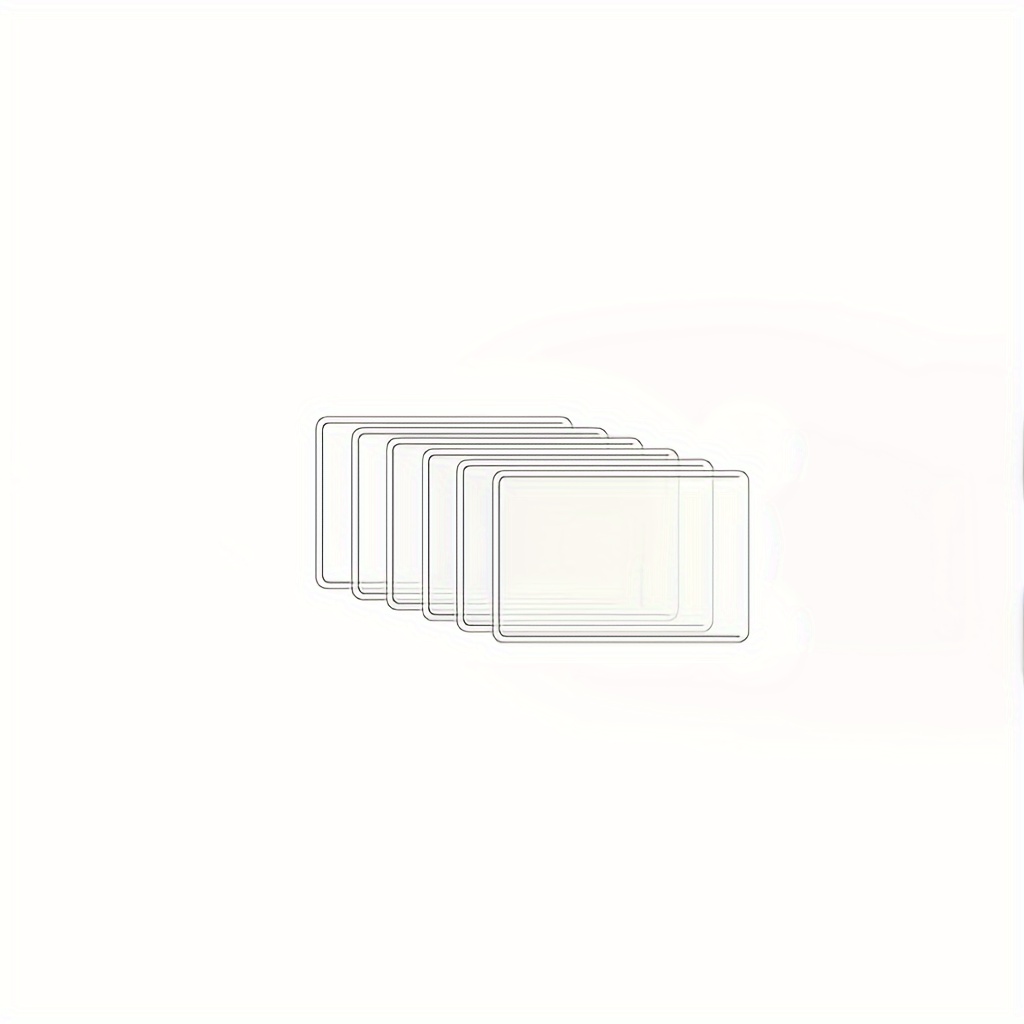 Dustproof Card Sleeve Set Easily Into Your Wallet, Set For Perfectly Fits Wallet / Purse, Portable Card Sleeve For Metro Card, License, Credit Card, Bank Card, Etc