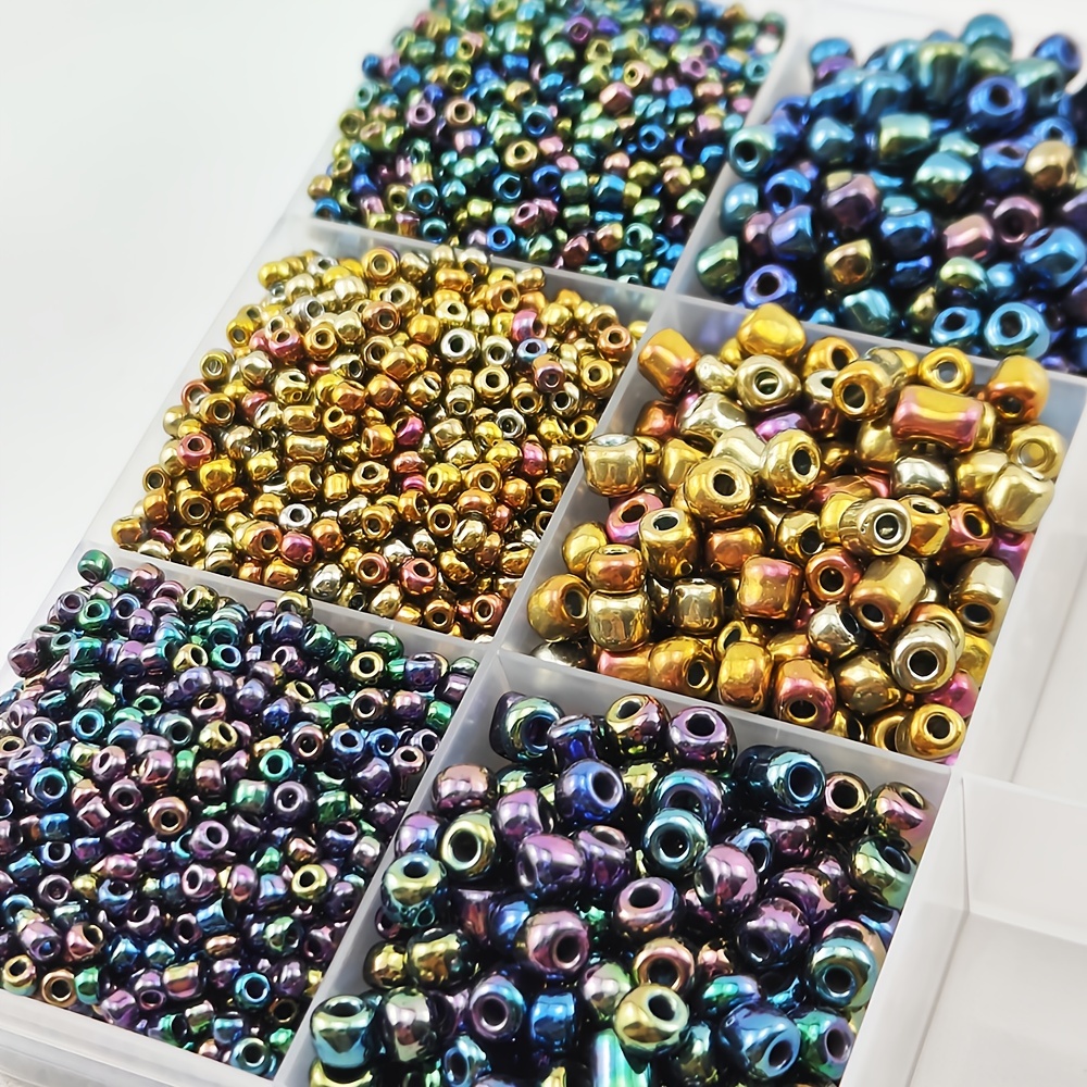 Glass Seed Beads Czech Charm Crystal Spacer Glass Beads For - Temu