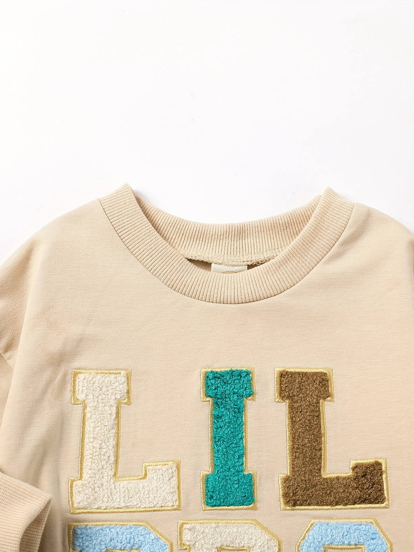 Baby Boy Cute Little Brother Embroidered Twins Bodysuit Temu