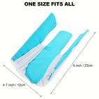 1pc sock aid tool easily pull on without bending for elderly disabled pregnant unique three finger design